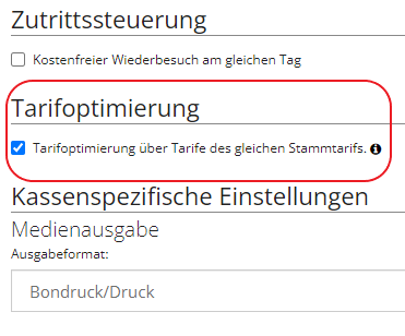 Tarifoptimierung
