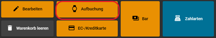 Aufbuchung erlauben