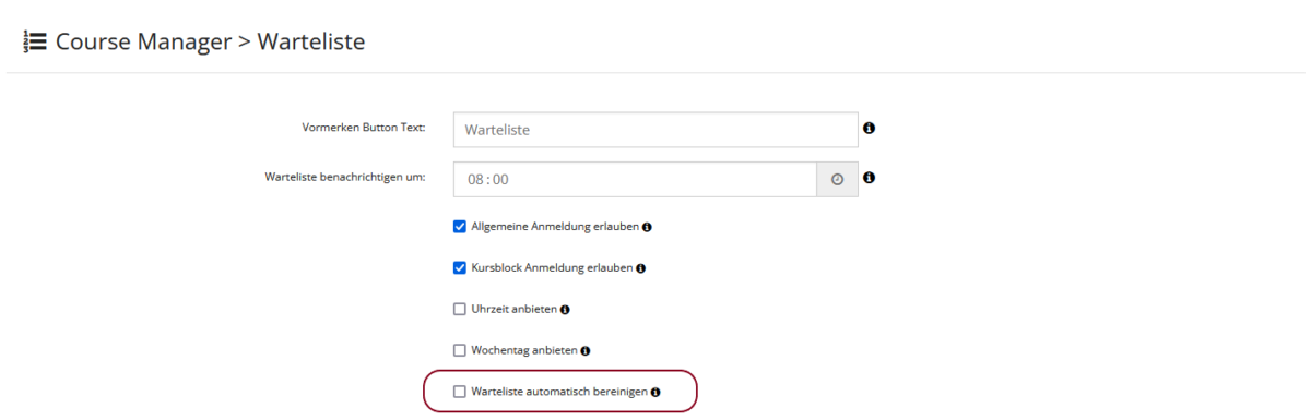 Warteliste
