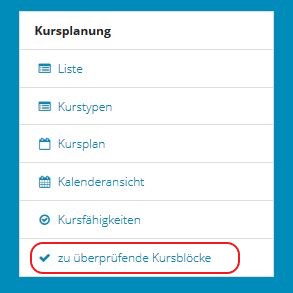 Aktuelle Termine - Folgebuchungen